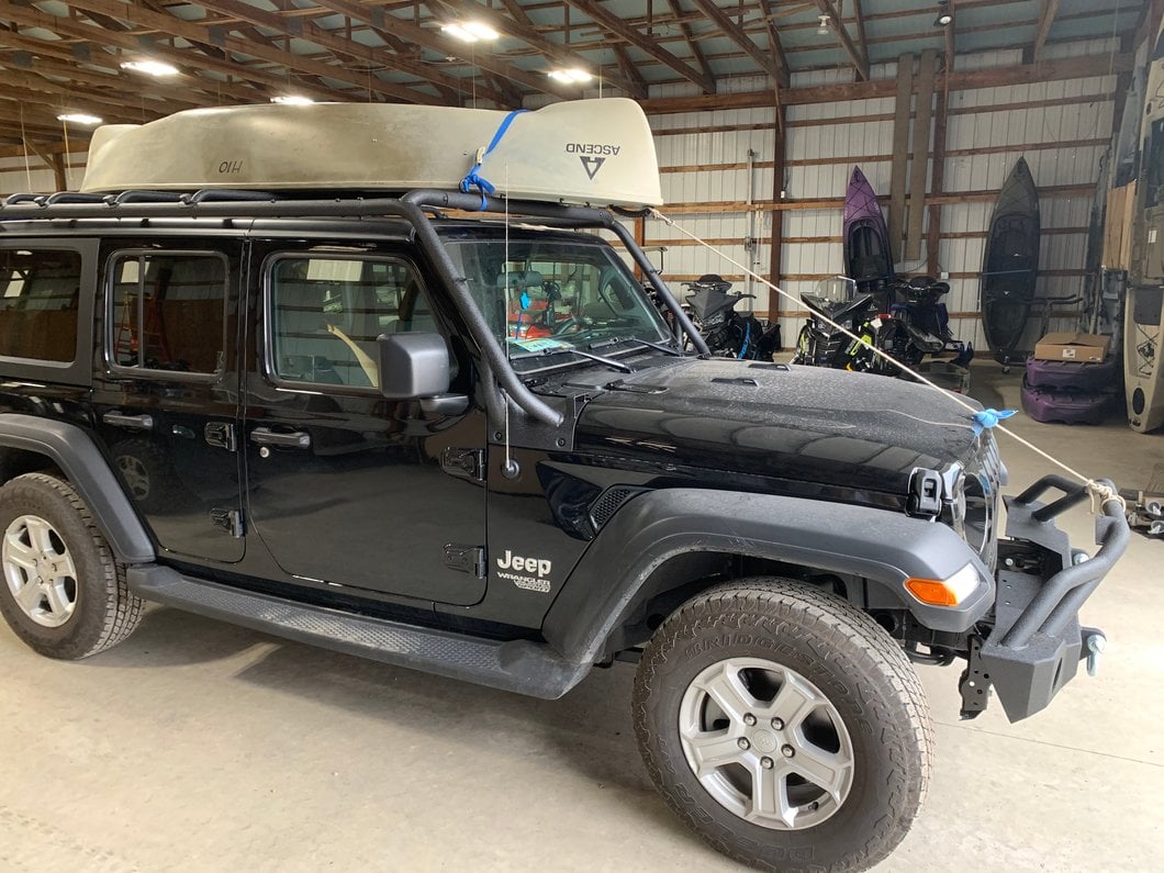 Barricade HD Roof Rack (18-25 Jeep Wrangler JL 4-Door, Excluding 4xe)
