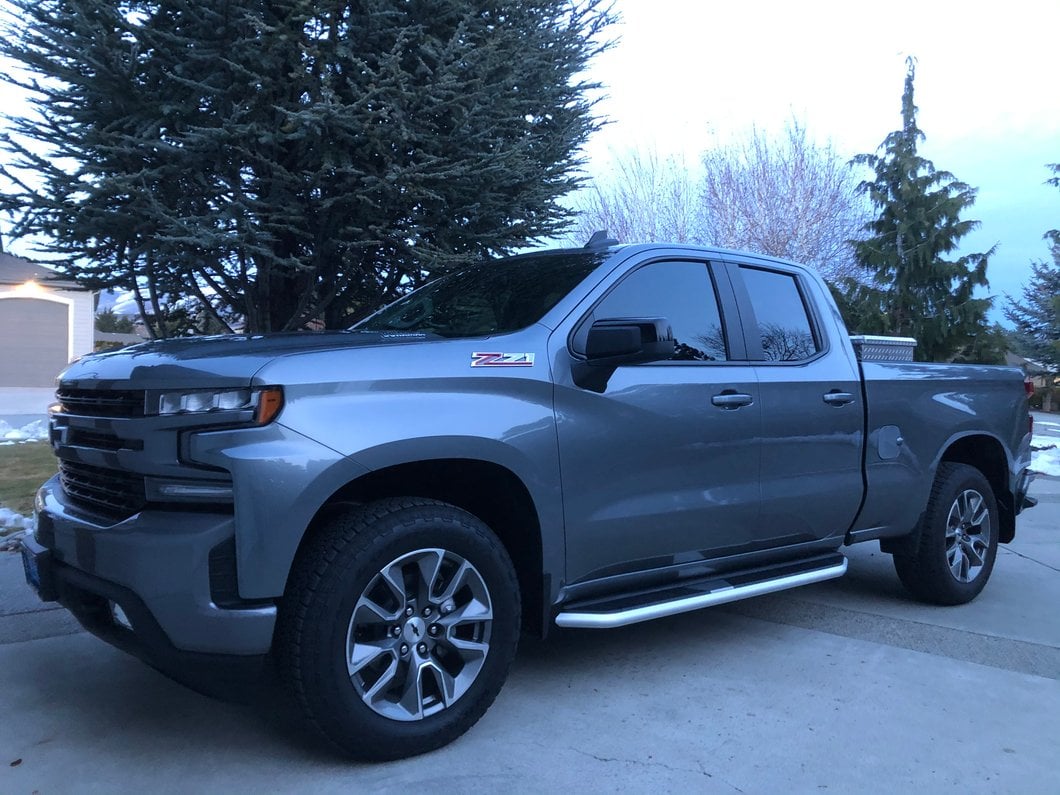Barricade Pioneer Aluminum Running Boards (19-25 Silverado 1500 Double Cab)