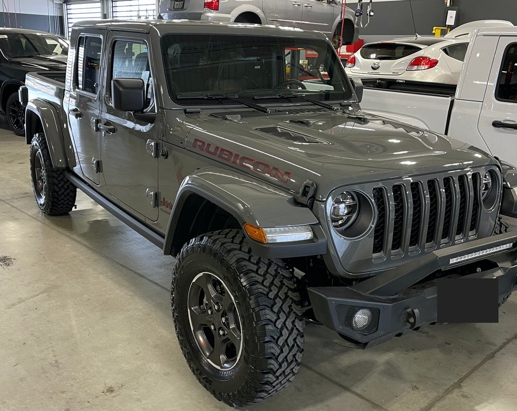 Barricade Skid Plate for Barricade HD Front Bumper JG1195 Only (20-25 Jeep Gladiator JT)