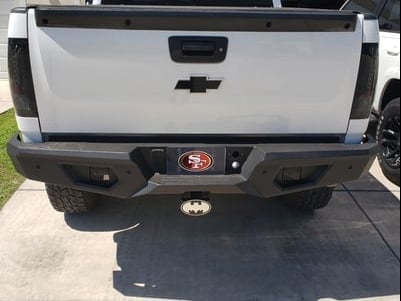 Barricade HD Off-Road Rear Bumper (07-13 Silverado 1500)