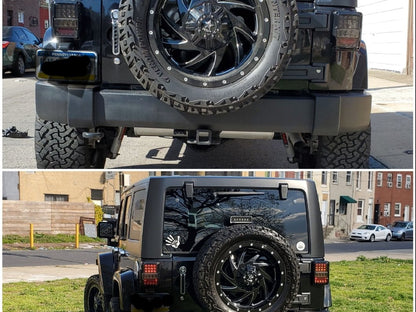 Barricade Trail Force HD Rear Bumper (07-18 Jeep Wrangler JK)