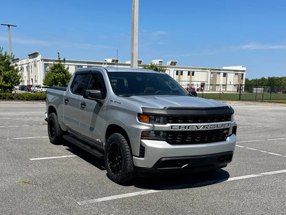 Barricade 3-Inch Bull Bar; Black (19-25 Silverado 1500, Excluding ZR2)