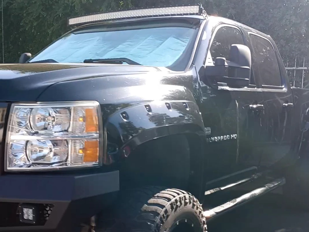 Barricade Premium Molded Fender Flares (07-13 Silverado 1500 w/ 5.80-Foot Short Box)