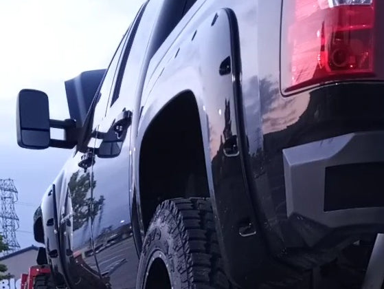 Barricade Premium Molded Fender Flares (07-13 Silverado 1500 w/ 5.80-Foot Short Box)