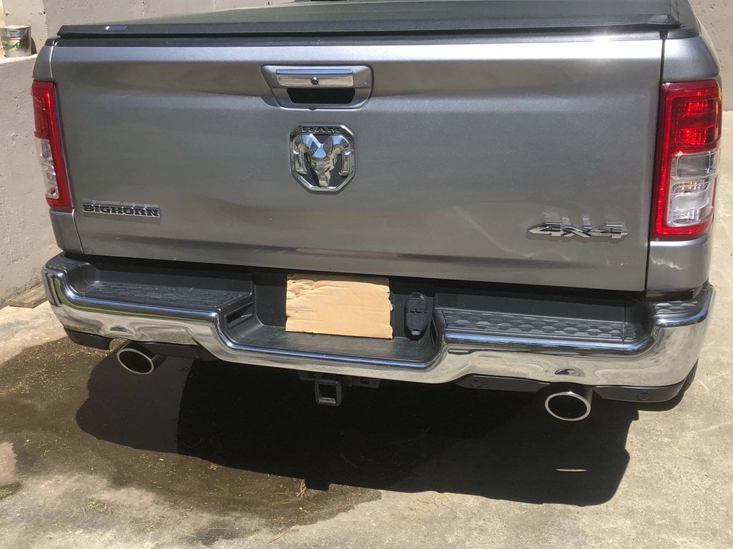 Barricade Extreme HD Rear Bumper with LED Fog Lights (19-25 RAM 1500)