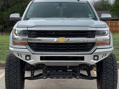 Barricade HD Off-Road Front Bumper with LED Fog Lights (16-18 Silverado 1500)