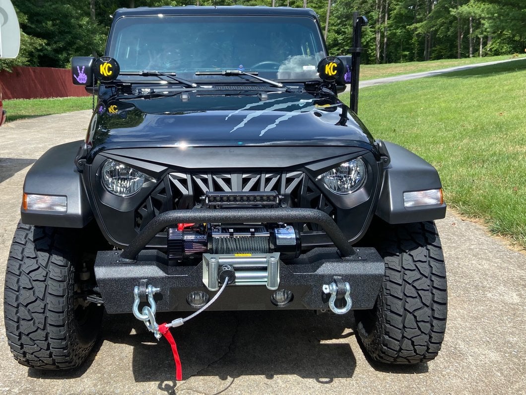 Barricade 10,000 lb. Winch with Wireless Control (Universal; Some Adaptation May Be Required)