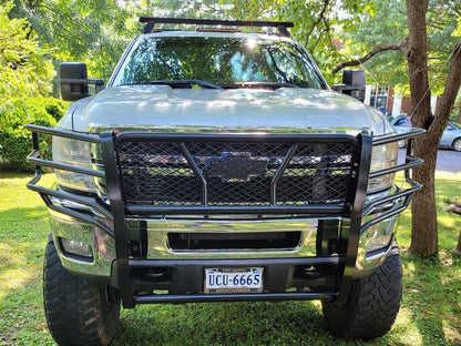 Barricade HD Grille Guard; Black (11-14 Silverado 2500 HD)