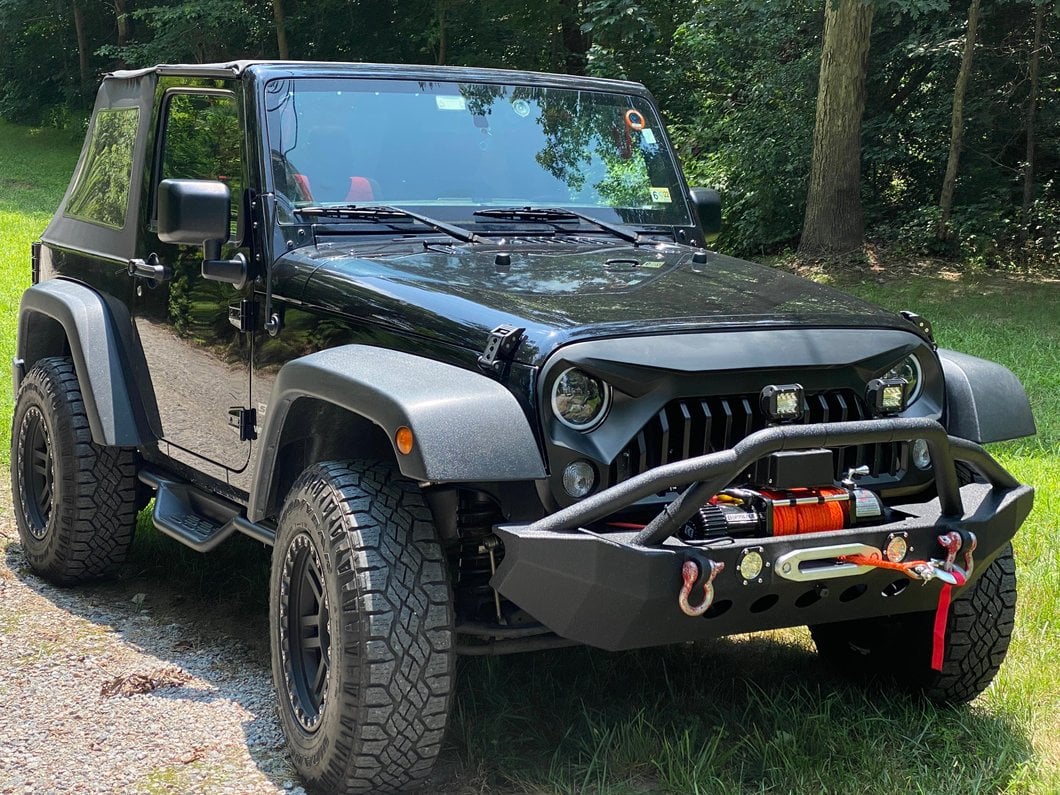 Barricade 10,000 lb. Winch with Synthetic Rope (Universal; Some Adaptation May Be Required)