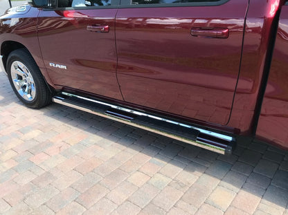 Barricade S6 Running Boards; Stainless Steel (19-25 RAM 1500 Crew Cab)