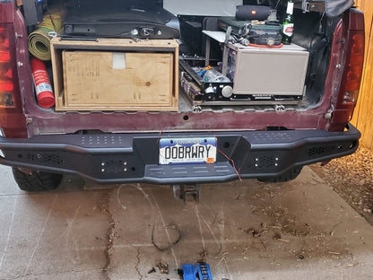 Barricade Pre-Runner Rear Bumper with LED Fog Lights (07-18 Sierra 1500)