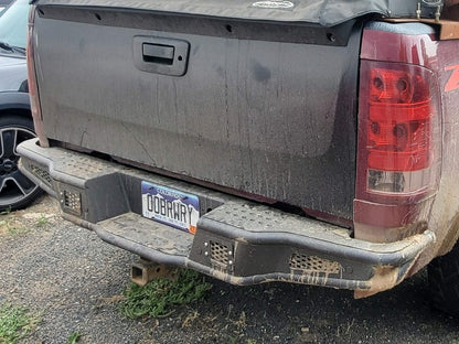 Barricade Pre-Runner Rear Bumper with LED Fog Lights (07-18 Sierra 1500)