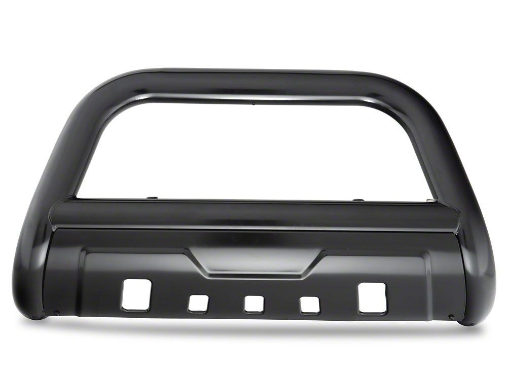 Barricade 3.50-Inch Oval Bull Bar With Formed Skid Plate; Black (07-20 Tahoe)
