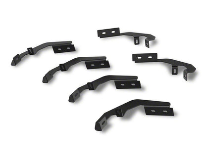Barricade S6 Running Boards; Black (21-25 Tahoe)