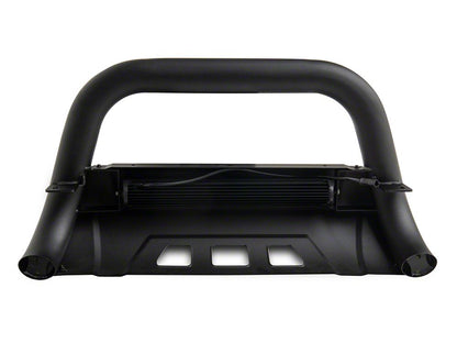Barricade 3.50-Inch Bull Bar with 20-Inch LED Light Bar; Textured Black (21-25 Bronco)