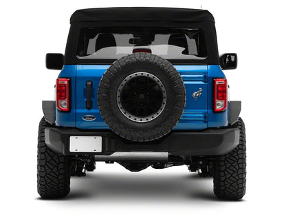 Barricade HD Plate Style Rear Fender Flares (21-25 Bronco 4-Door, Excluding Everglades, Heritage & Raptor)
