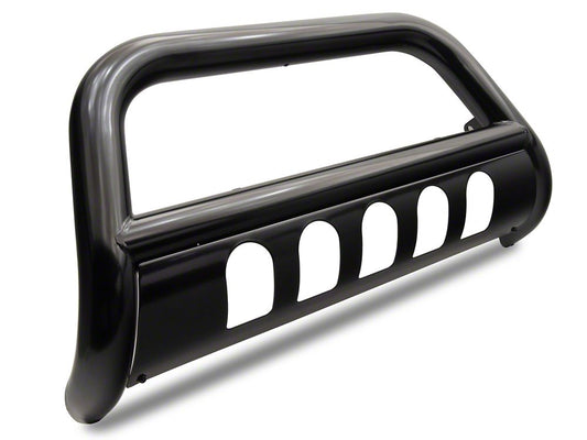 Barricade 3-Inch Bull Bar with Skid Plate; Black (21-25 Bronco)