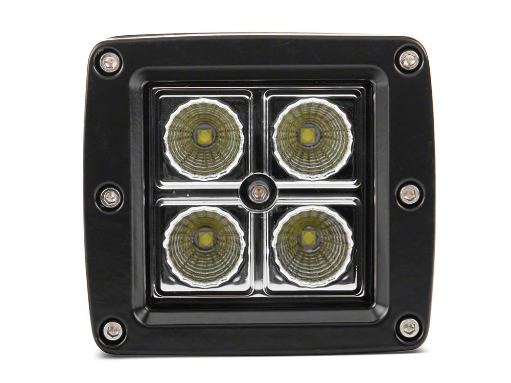 Barricade HD Tubular Front Winch Mount Bumper with LED Fog Lights (21-25 Bronco, Excluding Raptor)