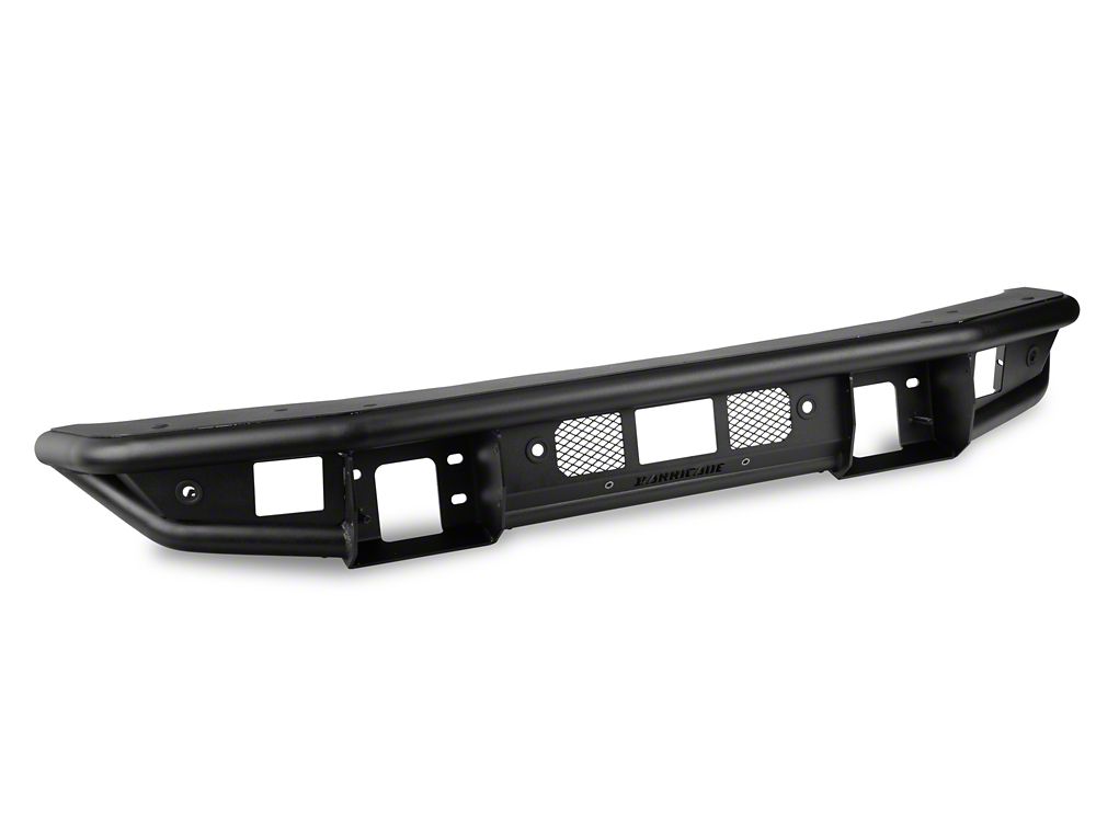 Barricade HD Tubular Front Winch Mount Bumper with LED Fog Lights (21-25 Bronco, Excluding Raptor)