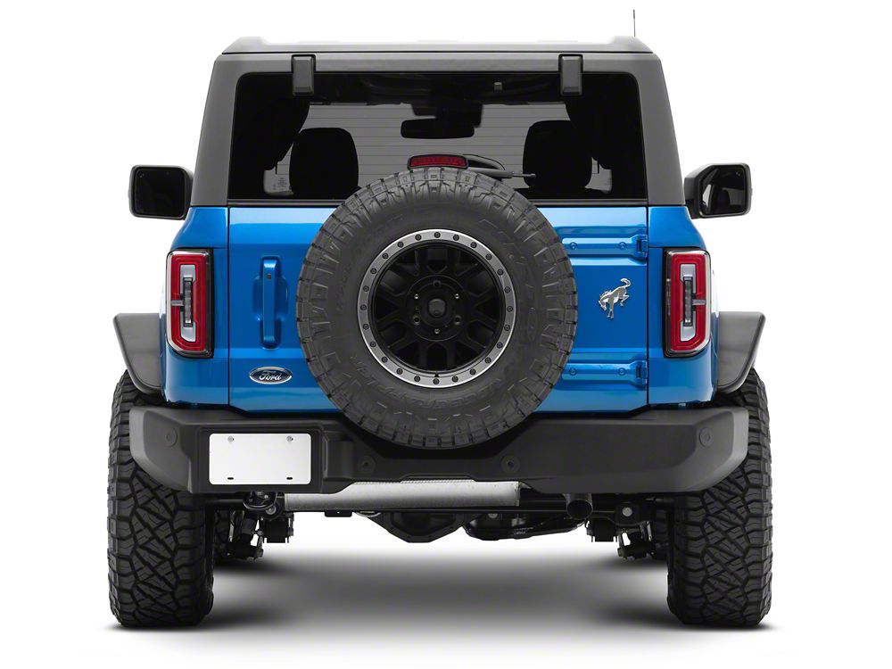 Barricade HD Tubular Fender Flares; Rear (21-25 Bronco 2-Door, Excluding Heritage)