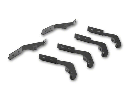 Barricade S6 Running Boards; Textured Black (21-25 Bronco 4-Door)