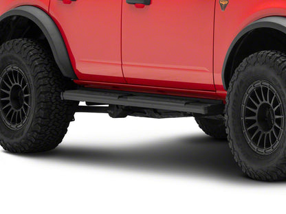 Barricade S6 Running Boards; Textured Black (21-25 Bronco 4-Door)