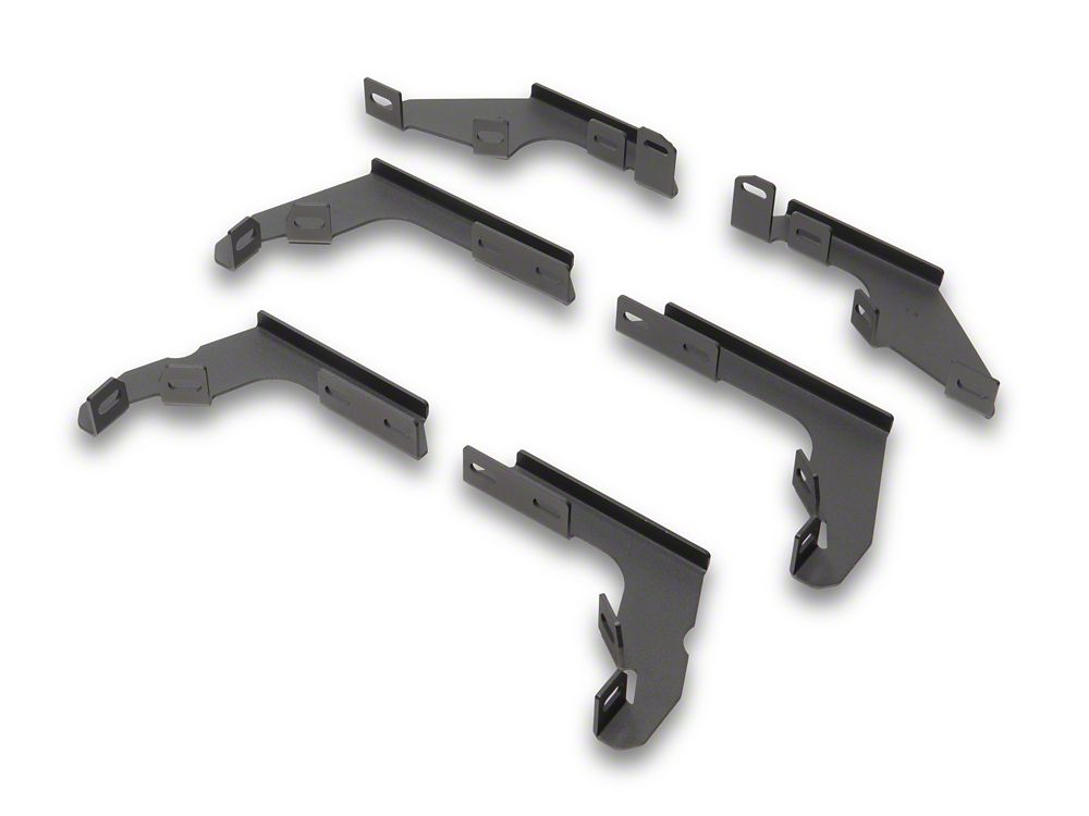 Barricade Formed HD Running Boards; Textured Black (21-25 Bronco 4-Door)