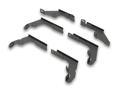 Barricade Formed HD Running Boards; Textured Black (21-25 Bronco 4-Door)