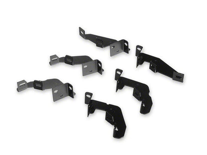 Barricade Canyon Drop Steps; Textured Black (21-25 Bronco 4-Door)