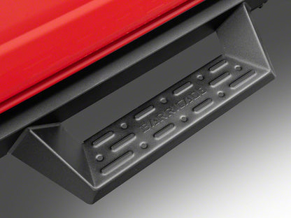 Barricade Canyon Drop Steps; Textured Black (21-25 Bronco 4-Door)