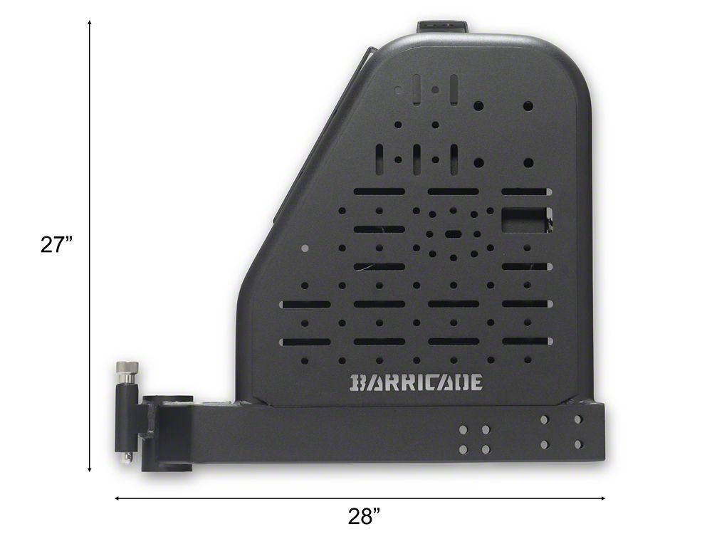 Barricade Swing Arm Kit for Barricade Swing Arm Rear Bumper Only; Left Side Only (21-25 Bronco)