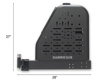 Barricade Swing Arm Kit for Barricade Swing Arm Rear Bumper Only; Left Side Only (21-25 Bronco)
