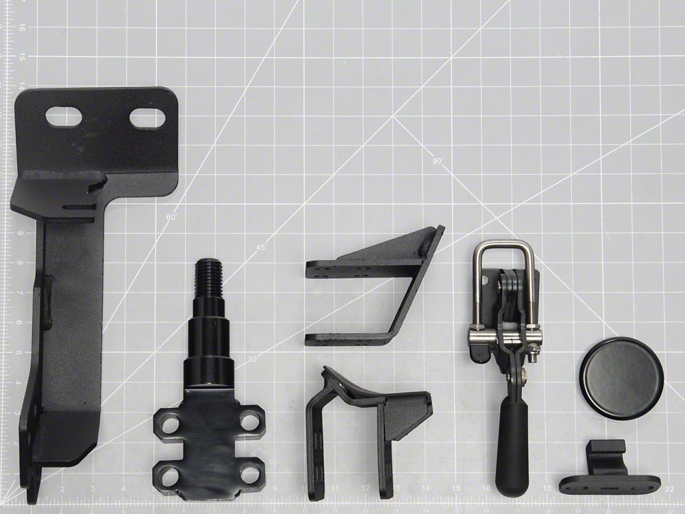Barricade Swing Arm Kit for Barricade Swing Arm Rear Bumper Only; Left Side Only (21-25 Bronco)