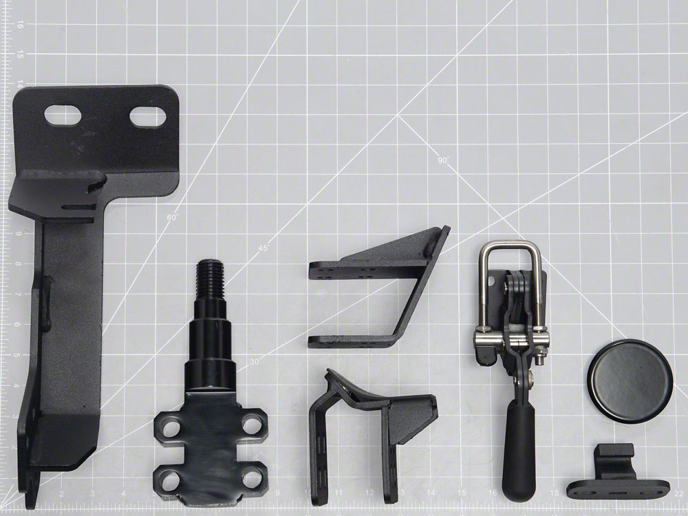 Barricade Swing Arm Kit for Barricade Swing Arm Rear Bumper Only; Right Side Only (21-25 Bronco)