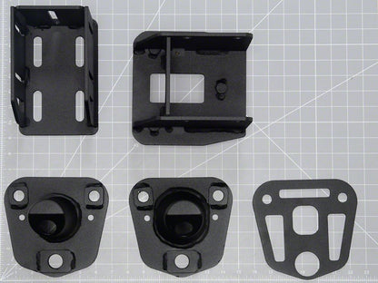 Barricade Swing Arm Tire Carrier Bracket with CHMSL Bracket for Barricade Swing Arm Rear Bumper Only (21-25 Bronco)