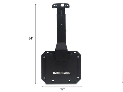 Barricade Swing Arm Tire Carrier Bracket with CHMSL Bracket for Barricade Swing Arm Rear Bumper Only (21-25 Bronco)