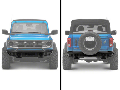 Barricade HD Tubular Front and Rear Bumpers (21-25 Bronco, Excluding Raptor)