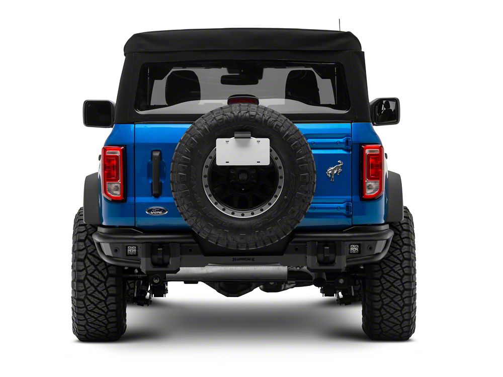 Barricade HD Tubular Front and Rear Bumpers with LED Fog Lights (21-25 Bronco, Excluding Raptor)