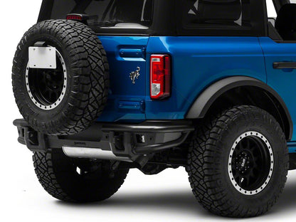 Barricade HD Tubular Front and Rear Bumpers with LED Fog Lights (21-25 Bronco, Excluding Raptor)