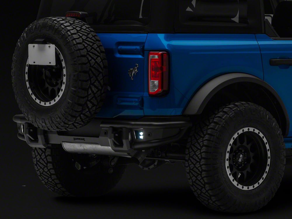Barricade HD Tubular Front and Rear Bumpers with LED Fog Lights (21-25 Bronco, Excluding Raptor)