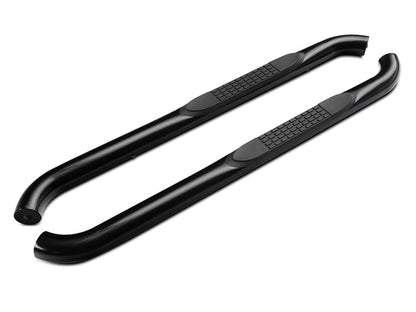 Barricade 3-Inch Side Step Bars; Black (21-25 Bronco 2-Door)