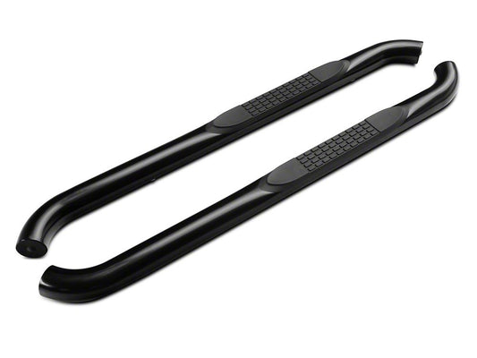 Barricade 3-Inch Side Step Bars; Black (21-25 Bronco 2-Door)