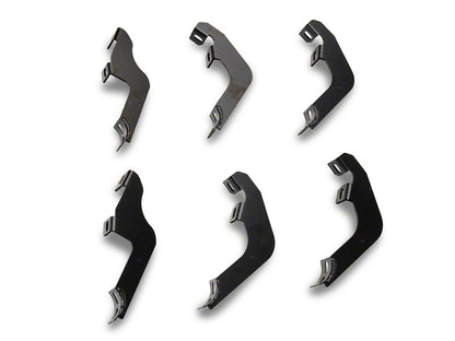 Barricade 3-Inch Side Step Bars; Black (21-25 Bronco 4-Door)