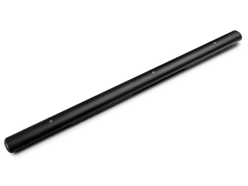 Barricade 4-Inch Oval Straight Side Step Bars; Light Textured Black (21-25 Bronco 4-Door)