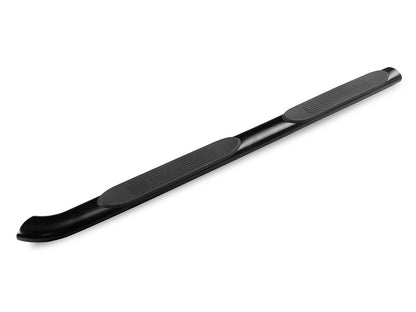 Barricade 4-Inch Oval Bent End Side Step Bars; Black (21-25 Bronco 4-Door)