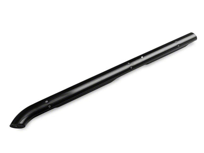 Barricade 4-Inch Oval Bent End Side Step Bars; Black (21-25 Bronco 4-Door)