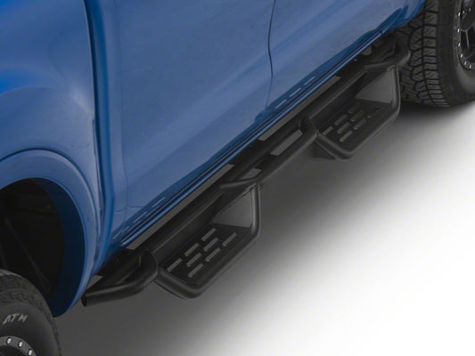 Barricade NB1 Running Boards; Textured Black (19-25 Ranger SuperCrew)
