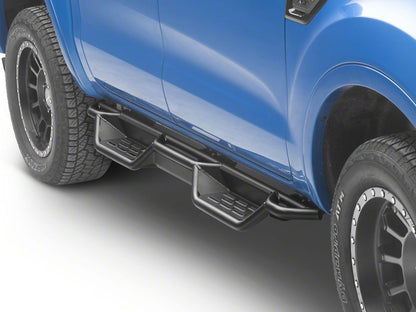 Barricade NB1 Running Boards; Textured Black (19-25 Ranger SuperCrew)