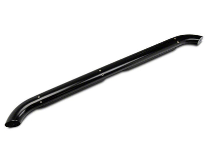 Barricade 4-Inch Oval Bent End Side Step Bars; Black (19-23 Ranger SuperCab)