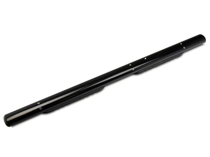 Barricade 4-Inch Oval Straight End Side Step Bars; Black (19-23 Ranger SuperCab)